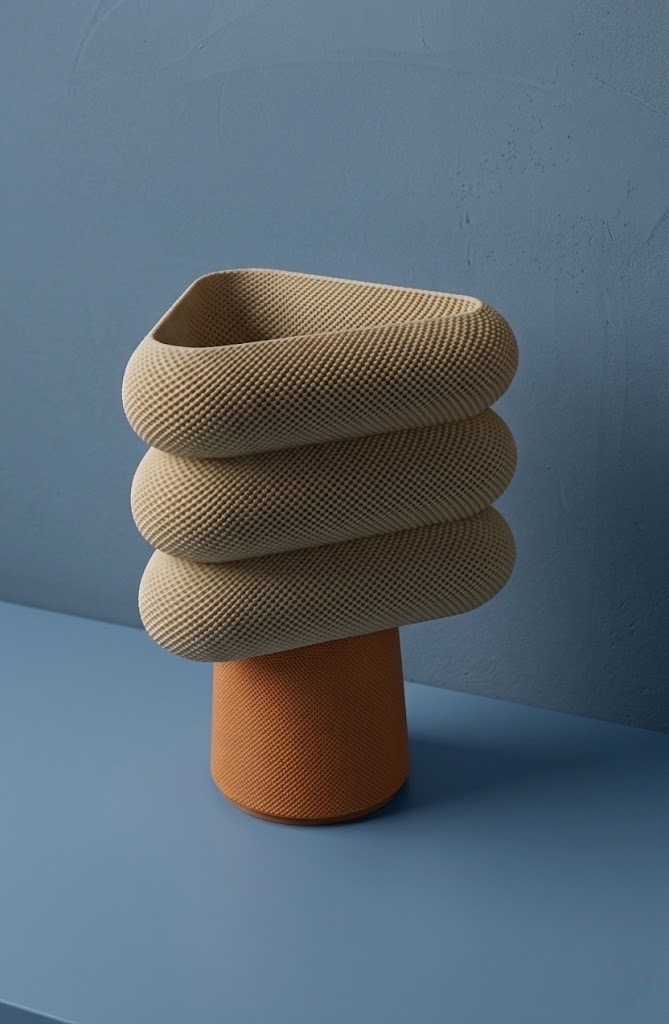 Lampara Linage de mesa con la luz apagada.